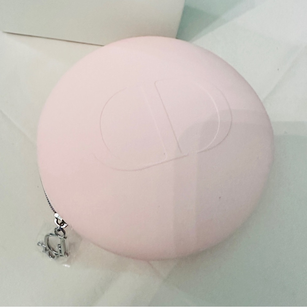 Dior Pink Mini Bag with Metallic Charm